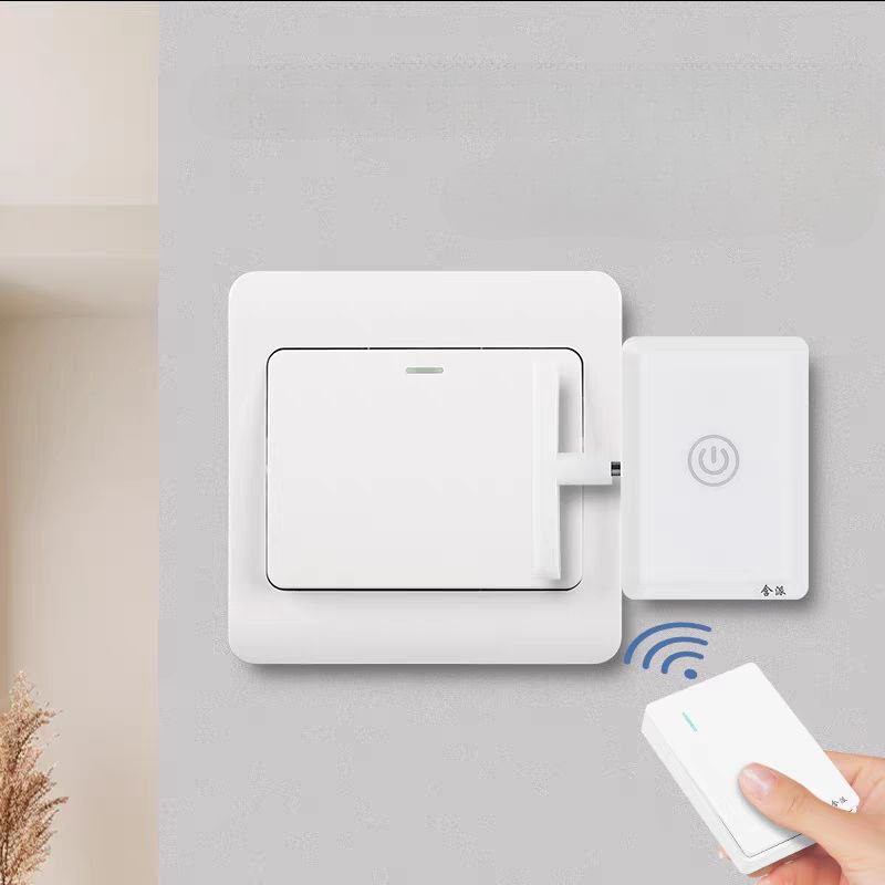 جهاز تحكم عن بعد لفتح وغلق مفتاح النور تاتش يعمل حتي 30 متر مع ريموت كنترول - قابل للشحن