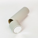 طقم شاور محمول 4 قطع مع شنطة شفافة للسفر والجيم