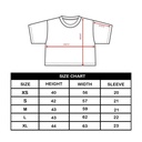 Love's A Games Wanna A Play ?كروب توب اوفر سايز باللون الابيض