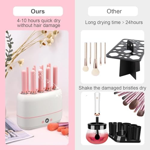 جهاز تجفيف حراري لفرش وإسفنجات الميك اب يعمل بيو اس بي