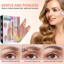 قلم ازالة شعر الوجة (فلاولس) بدون الم 2*1 بتصميم لامع - قابلة للشحن