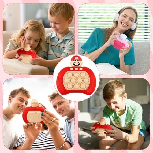 لعبة بوب ايت الكترونية علي شكل رائد فضاء صوتية ومضيئة ب 4 مستويات للكبار والصغار