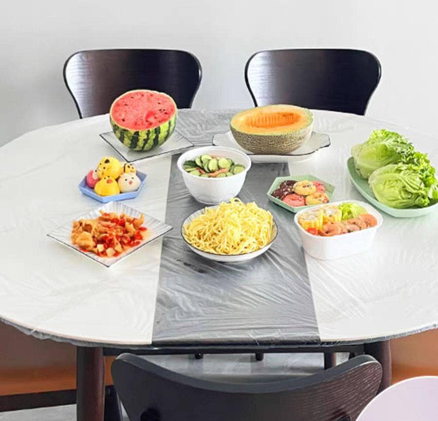 طقم اكياس مرنة قابلة للتمدد لتغطية الترابيزات و أجهزه المطبخ _ 10 قطع