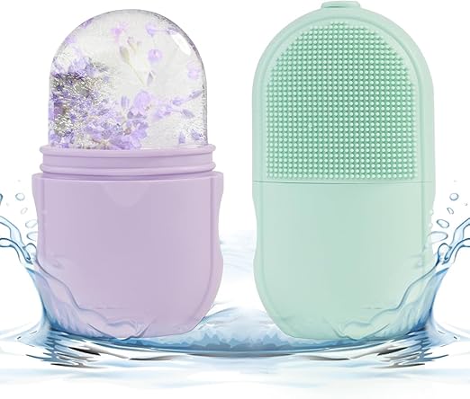 قالب ثلج سيليكون لتهدئة وتدليك البشرة قابل لإعادة الاستخدام