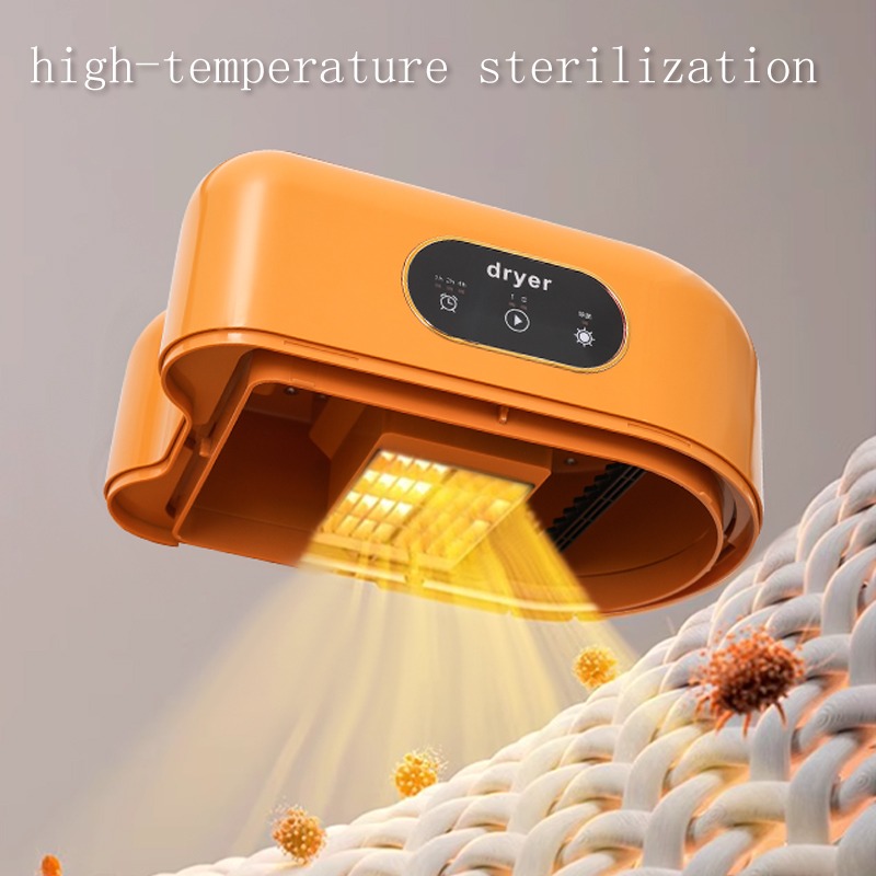مجفف ملابس كهربائي محمول قابل للطي تجفيف وتعقيم سريع وآمن لملابس الأطفال والكبار