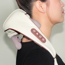 جهاز تدليك الكتف والرقبة مع وضع التسخين - بطارية 2000 مل أمبير _  10وات