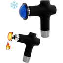 مسدس مساج لاسلكي بـ 6 رؤوس قابلة للاستبدال مع خاصية التدليك الساخن والبارد