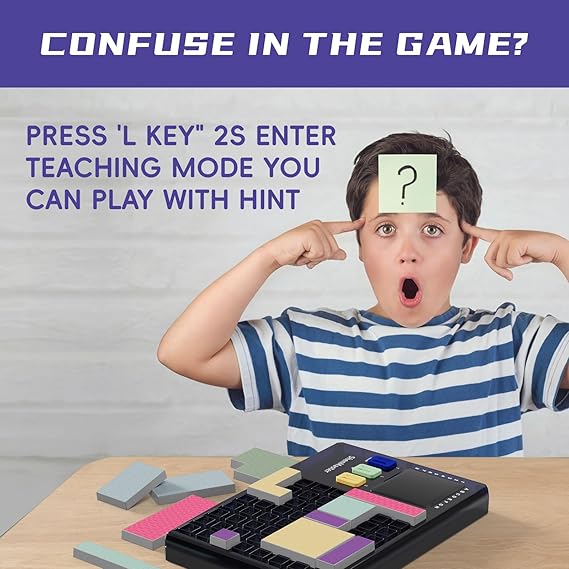 لعبة مطابقة الألغاز الإلكترونية لتطوير التفكير المنطقي – 500+ مستوى