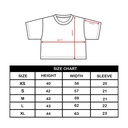 You Looked Like Heaven كروب توب اوفر سايز باللون الرمادي المحجر