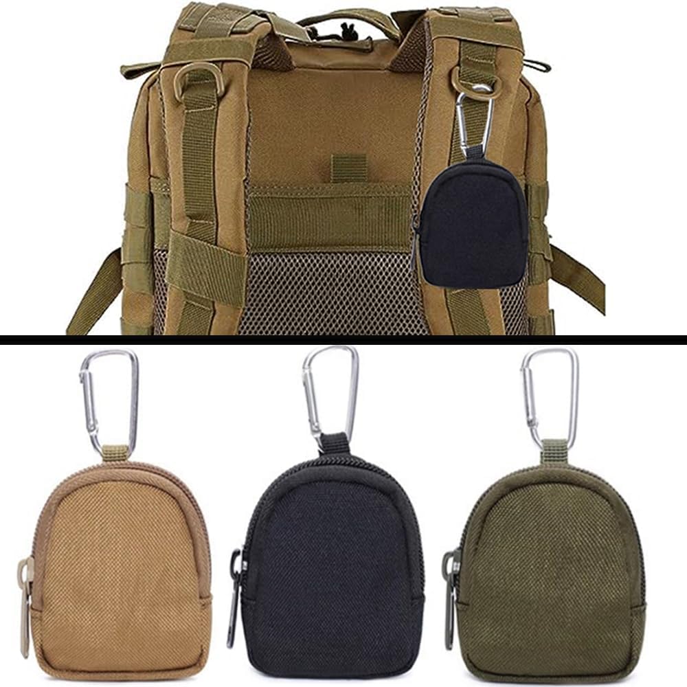 جراب قماش للسماعة بهوك معدني للتعليق