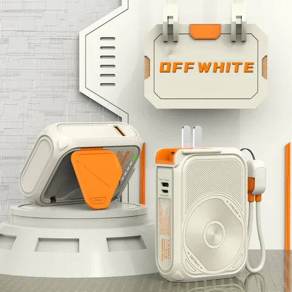 باور بانك مغناطيسي 2 * 1 ب 10000 مللي أمبير