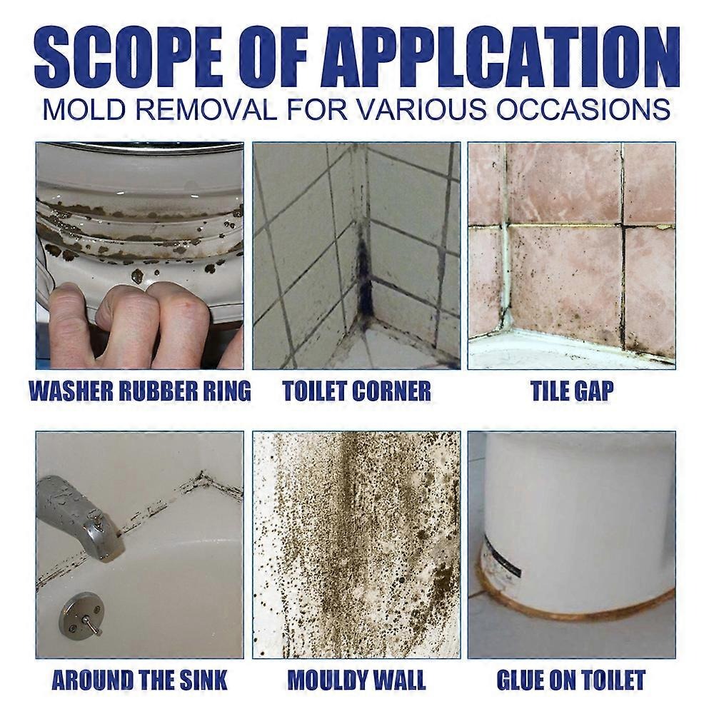 سبراي مزيل العفن والفطريات لإزالة البقع من بلاط الجدران والزوايا _ 60 ملي