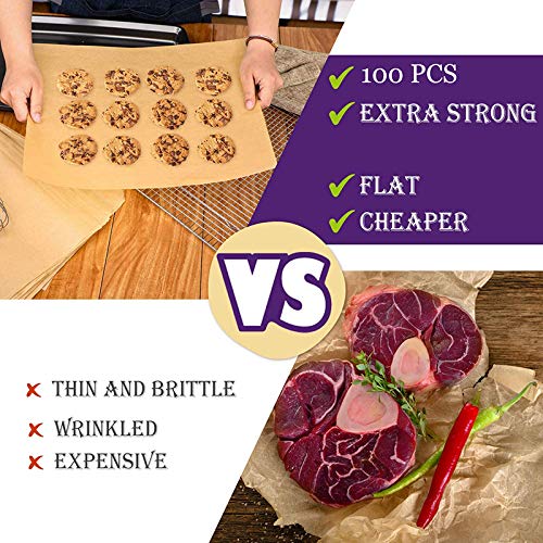 ورق زبدة حراري مضاد للاتصاق للمخبوزات والايرفراير مقاس 30 * 40 سم