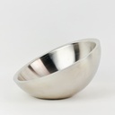 بولة استانلس استيل للحلوي والفواكه - مقاس 23 سم