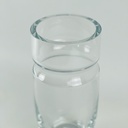 فازة ورد شيك زجاج شفاف لتجديد ديكور البيت