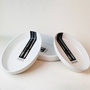 طقم طواجن فرن بورسلين 3 قطع بمقاسات مختلفة