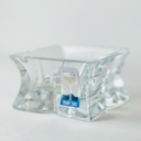 طفاية سجائر زجاج كريستالي مناسبة للمنزل والمكتب