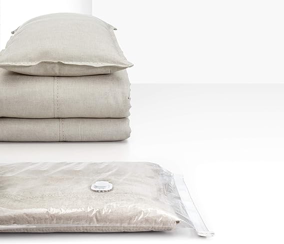 كيس فاكيوم  لتخزين الملابس والبطاطين وتوفير المساحات مقاس 80 * 120 سم