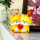 ميدالية سيلكون توينز مغناطيس قابل للفصل على شكل دبدوب