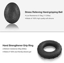 مجموعة تمارين قبضة اليد 5 في 1 لتقوية الساعد والأصابع والمعصم