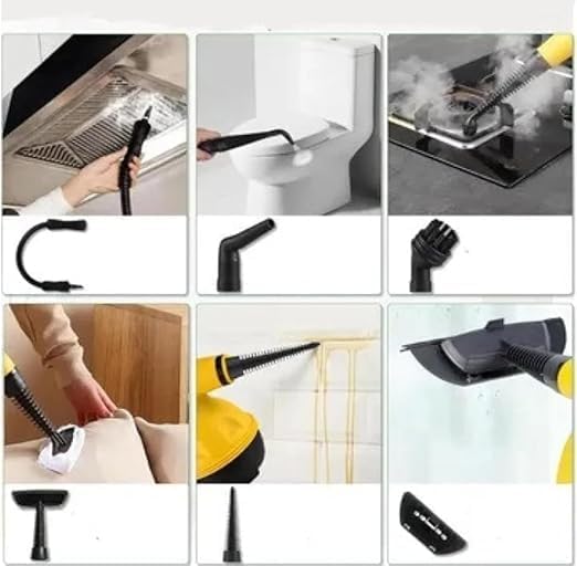 جهاز تنظيف وتعقيم بالبخار متعدد الاستخدامات بقدرة 1000 واط