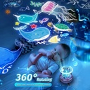 اباجورة مضيئة بأشكال مجسمة على شكل حديقة ألعاب قابلة للشحن