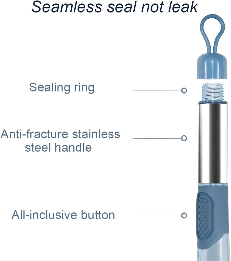 فرشاة أطباق 3 * 1 مع خزان صابون و3 فرش قابلة للتبديل