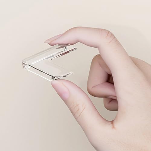 مجموعة حامي زوايا سيليكون شفاف للأطفال لتجنب الإصابات ٤ قطع