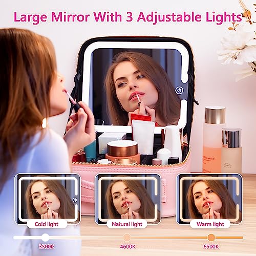 علبه ميكب بمرايا ليد كود 605