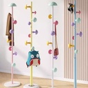 شماعة ملابس بتصميم مشروم لغرف نوم الأطفال