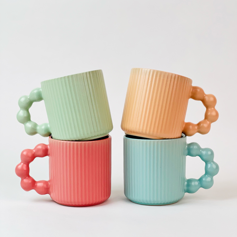 مج بورسلين بيد على شكل بابلز لشرب الهوت شوكليت 300 ملي