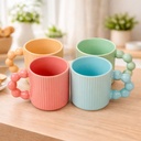 مج بورسلين بيد على شكل بابلز لشرب الهوت شوكليت 300 ملي