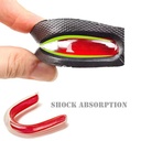 نعل داخلي لزيادة الطول ب 4 طبقات قابلة للتعديل مزود بوسادة هوائية للكعب