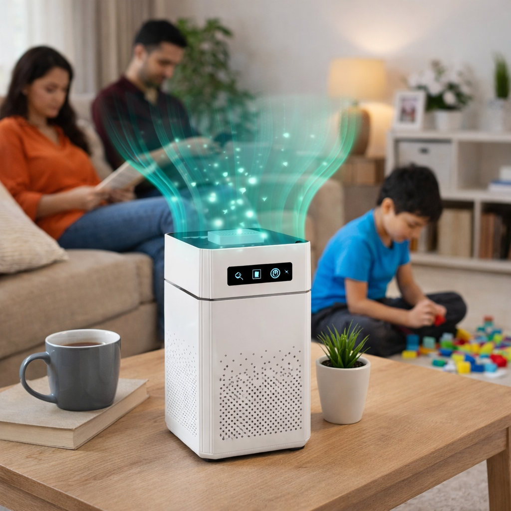جهاز تنقية وشفط الدخان من الهواء للمنزل والمكتب بقدرة 5 واط
