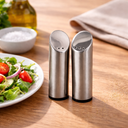 ملاحة توابل استانلس ستيل تركي بيضاوية للمطبخ والسفرة