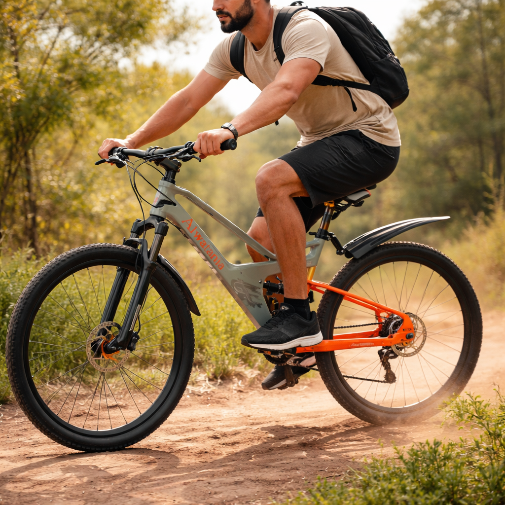 Alwatnia 555 عجلة ماونتين  مقاس 26 بوصة