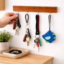 شماعة حوائط 5 هوك لتعليق الملابس أو ادوات المطبخ والحمام بلزق دبل فيس قوي