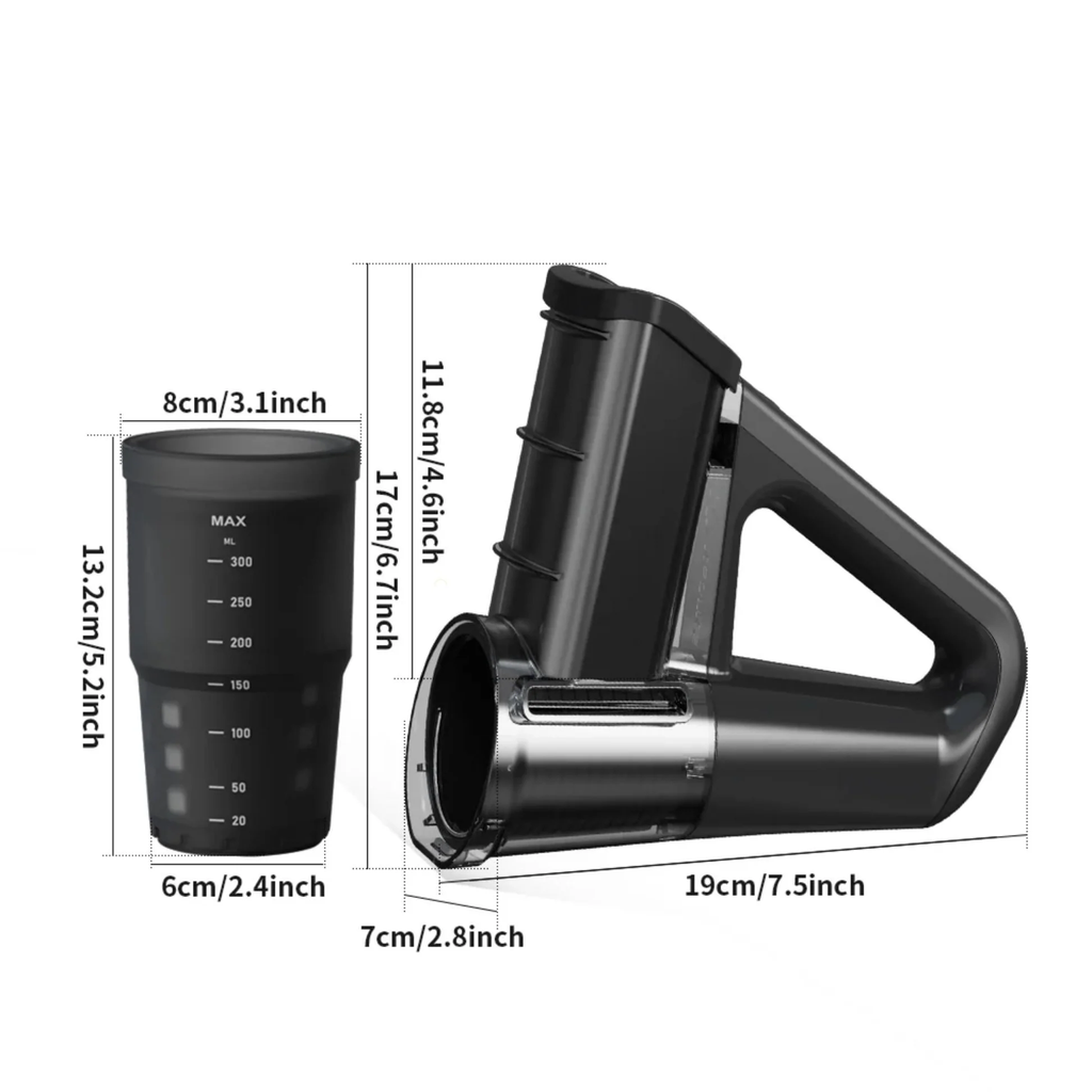 قطاعة ومبشرة لاسلكية للخضراوات والفواكه ب 3 شفرات
