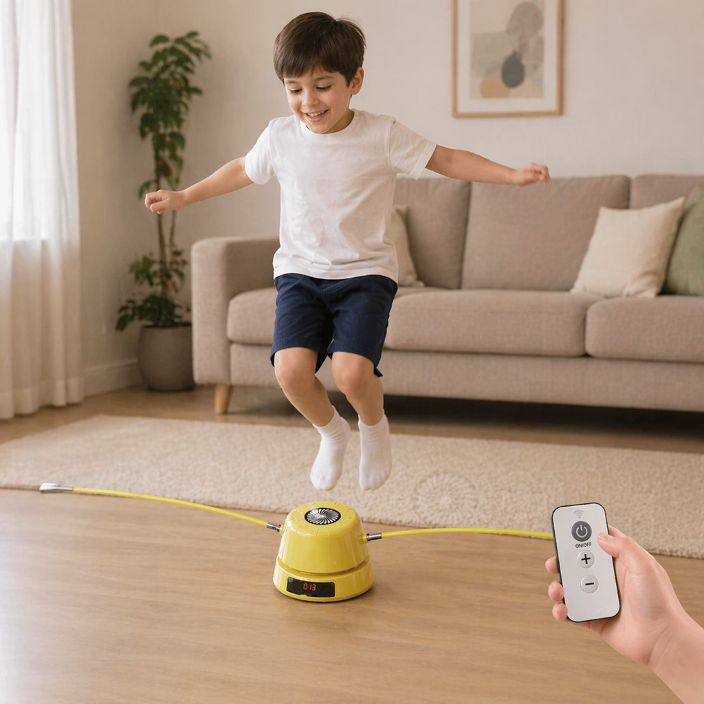 لعبة نط الحبل بعداد رقمي وبطارية قابلة لإعادة الشحن