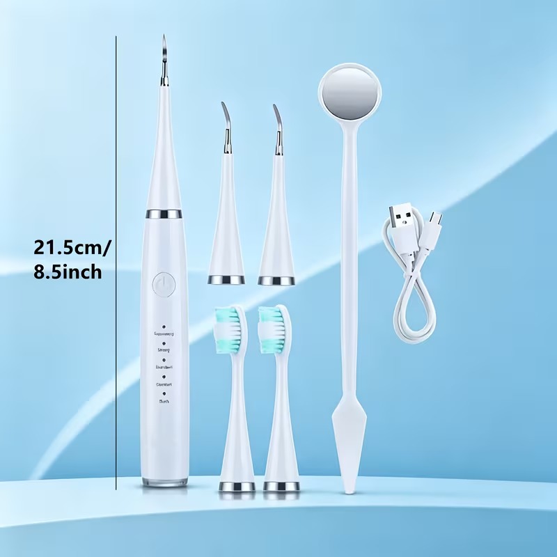 جهاز تنظيف الأسنان بالموجات فوق الصوتية لإزالة الجير والبلاك 31000 ذبذبة 5 أوضاع