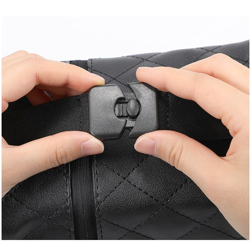 حامل مناديل جلد