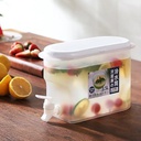 ديسبنسر عصائر جامبو 3 لتر ونصف بغطاء محكم الغلق مع حنفية لسهولة الأستخدام