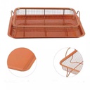 صينية تحمير مستطيلة بصفاية 2*1