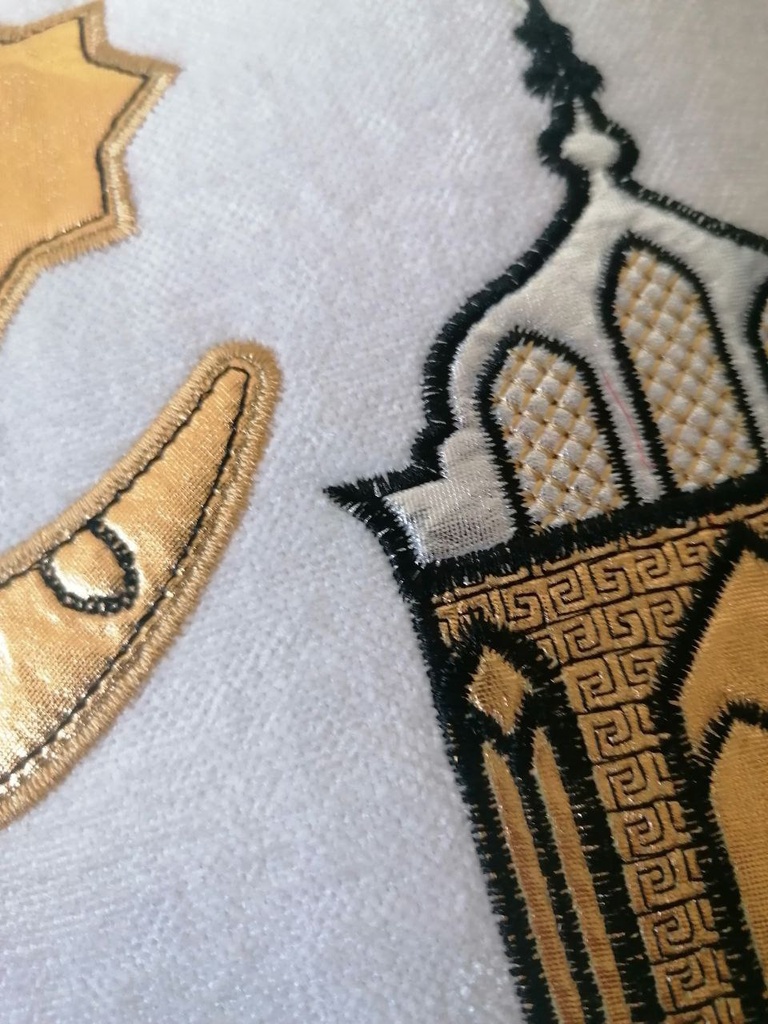 اكياس مخدات رمضانية هلال ونجوم لديكور البيت