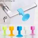 طقم صدادة باب ميني 5 قطع لمنع الأحتكاك والأصطدام بالحائط ومنع الضوضاء وتقشير الدهان