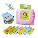 لعبة البطاقات الناطقة باللغة الانجليزية والعربية  ب 112 بطاقة مع 224 كلمة للأطفال