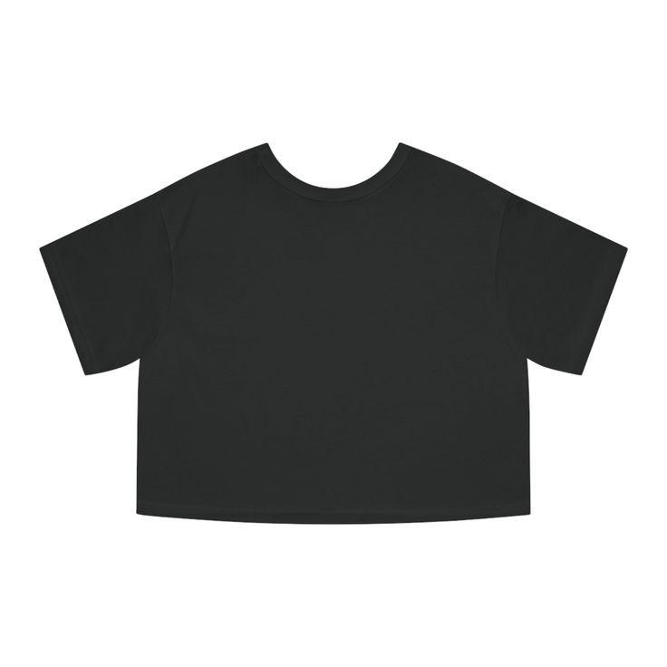 T-shirt Stock Resirve CROP TOP (أسود )