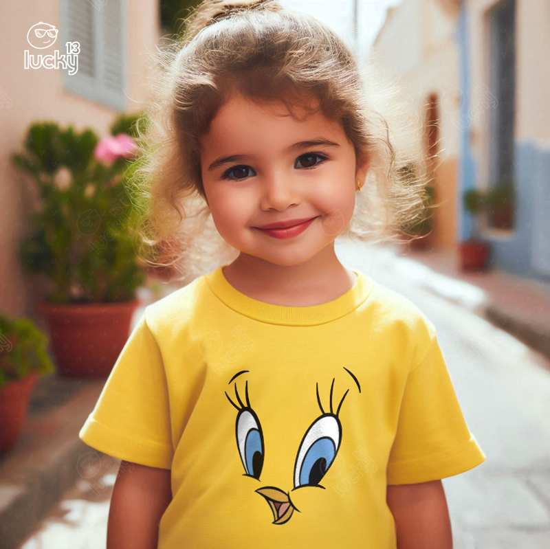 Tweety Bird تيشيرت اطفال قطن باللون الاصفر