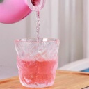 كوباية زجاج كريستال جليدي مموج 230 مللي