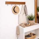 شماعة حوائط 5 هوك لتعليق الملابس أو ادوات المطبخ والحمام بلزق دبل فيس قوي